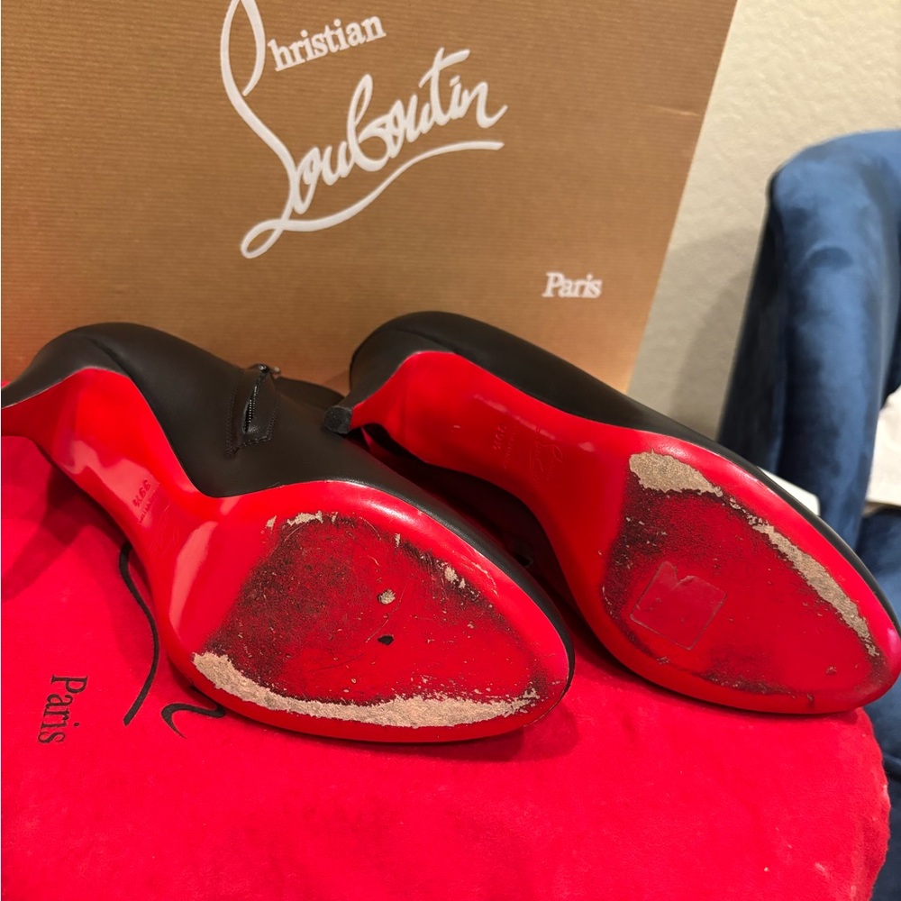 Christian Louboutin Belle 85 Calf Ankle boots - Picture 4 of 16